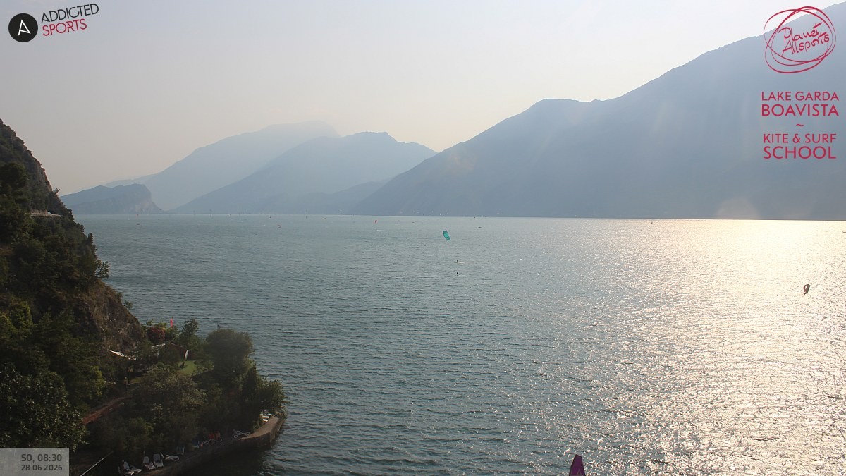 Archived image Webcam Lake Garda - Capo Reamol