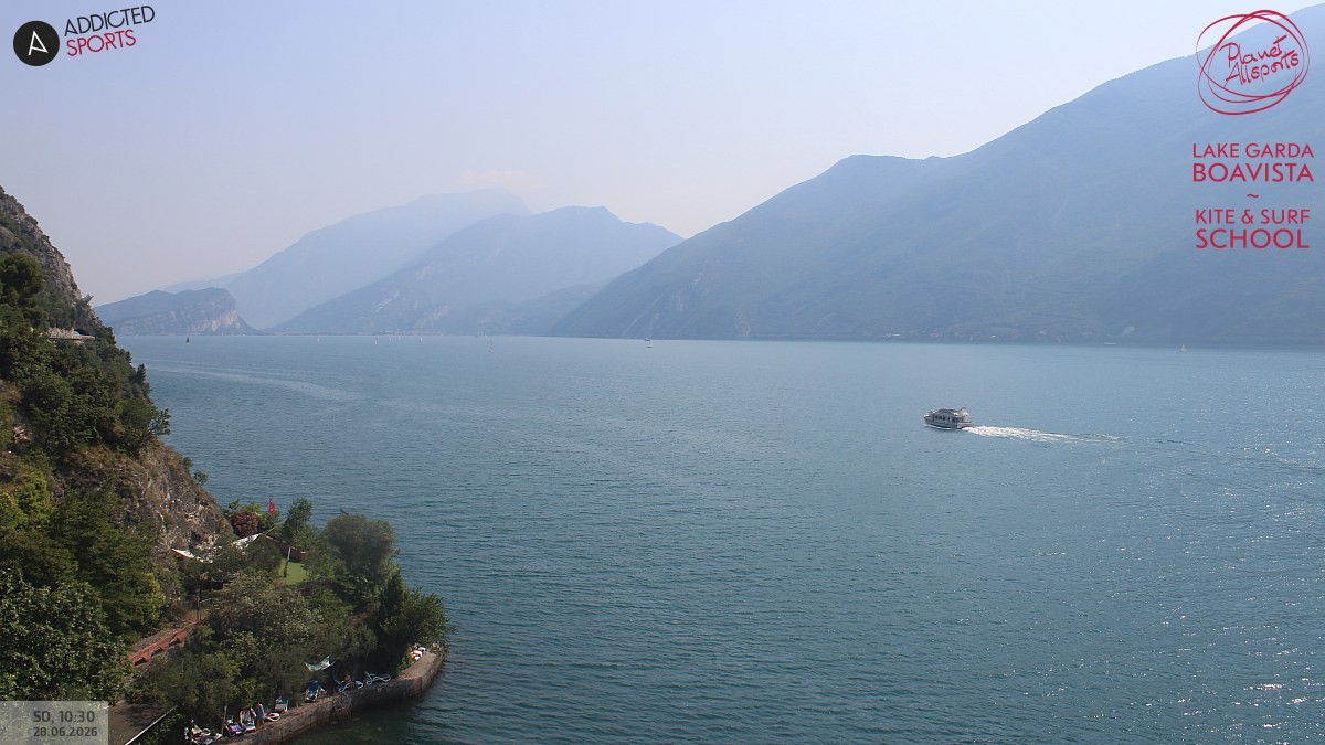 Archived image Webcam Lake Garda - Capo Reamol