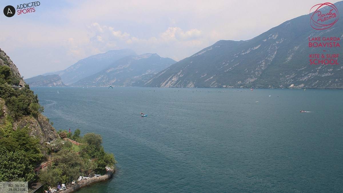 Archived image Webcam Lake Garda - Capo Reamol