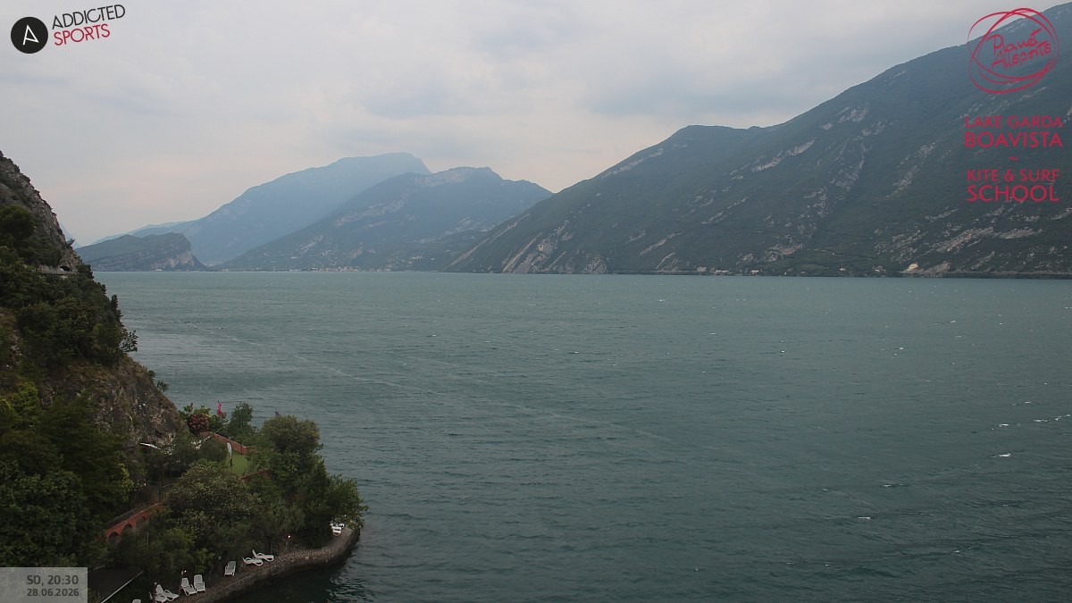 Archived image Webcam Lake Garda - Capo Reamol