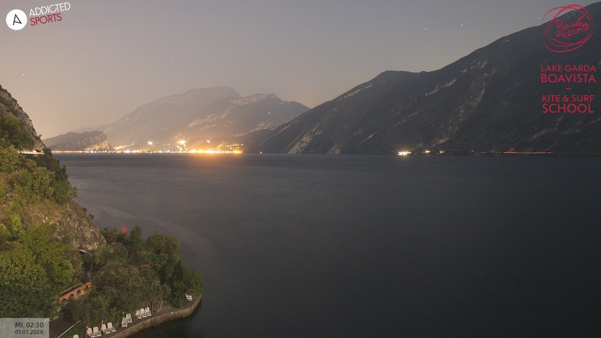 Archiv Foto Webcam Gardasee - Capo Reamol