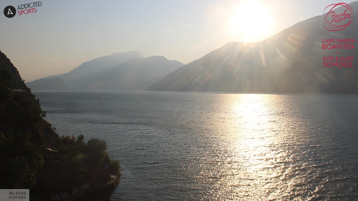 Archiv Foto Webcam Gardasee - Capo Reamol
