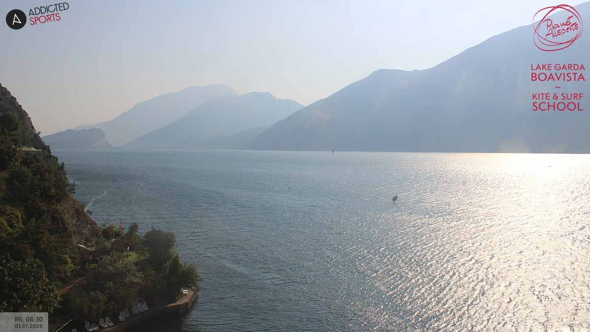 Archiv Foto Webcam Gardasee - Capo Reamol