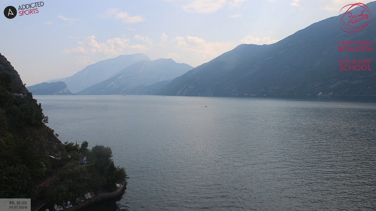 Archiv Foto Webcam Gardasee - Capo Reamol
