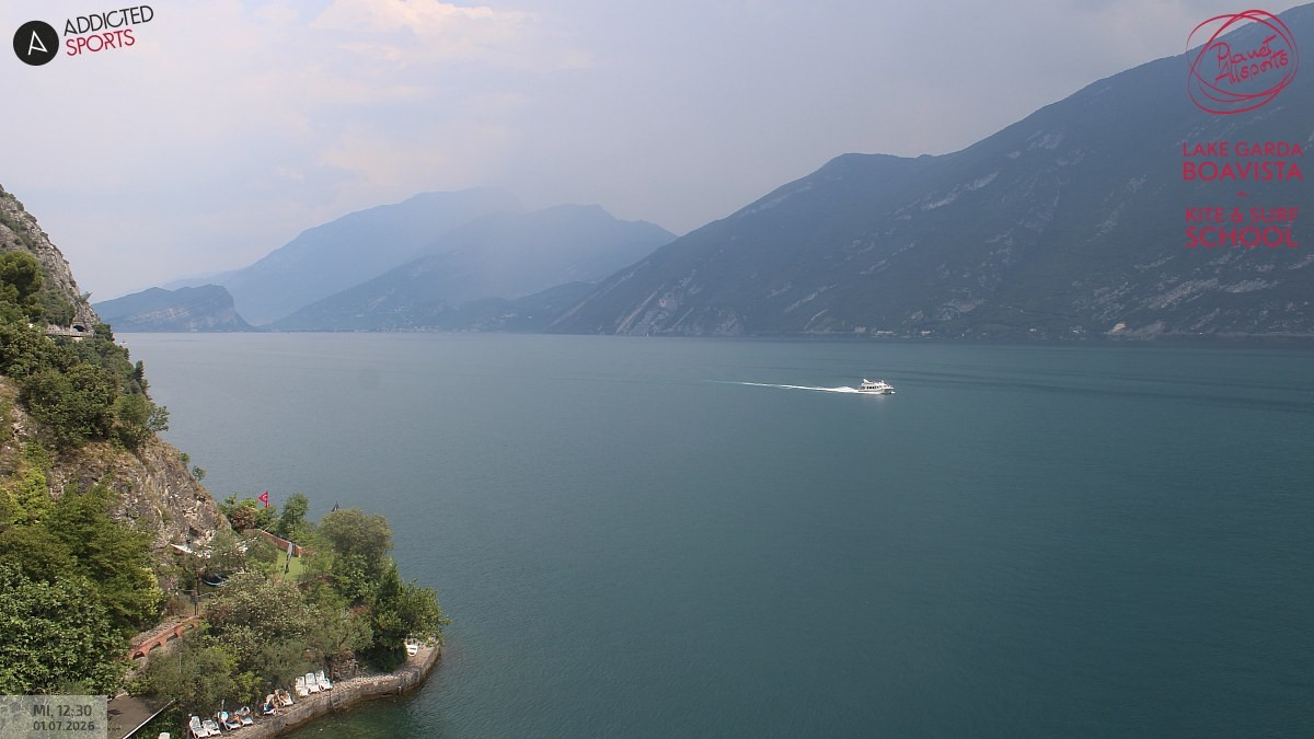Archiv Foto Webcam Gardasee - Capo Reamol