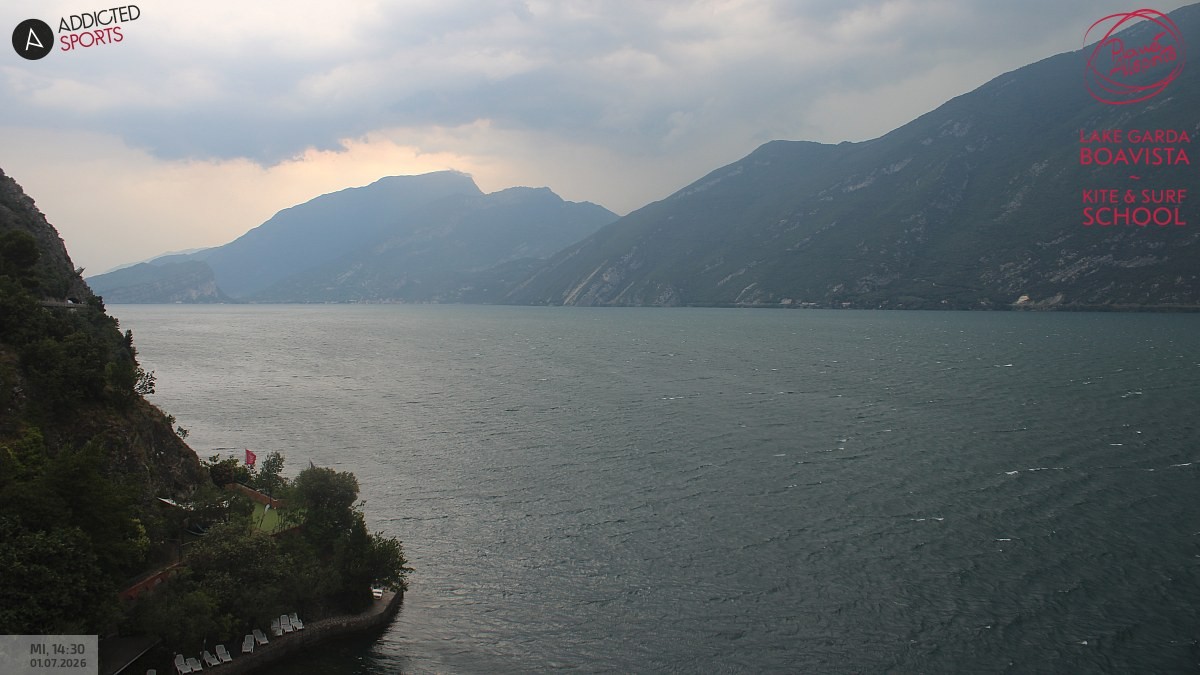 Archiv Foto Webcam Gardasee - Capo Reamol