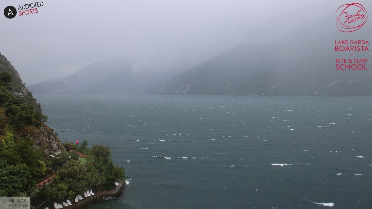 Archiv Foto Webcam Gardasee - Capo Reamol