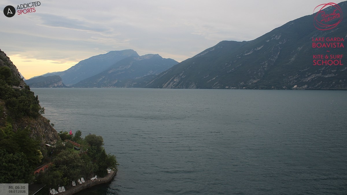 Archived image Webcam Lake Garda - Capo Reamol