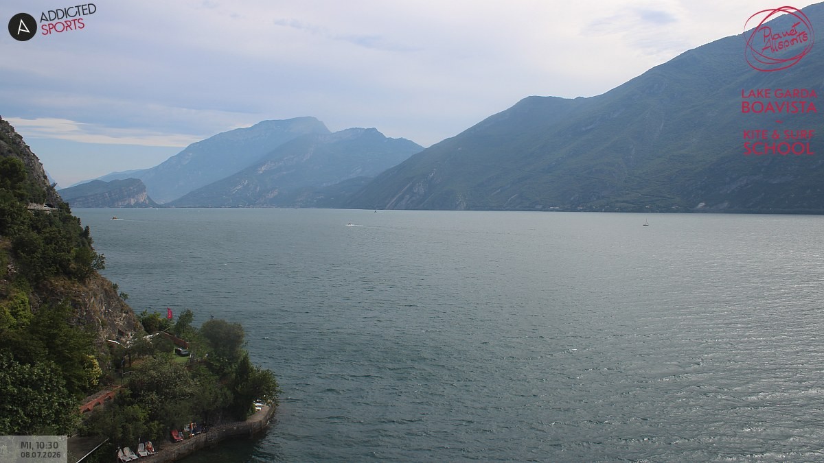 Archived image Webcam Lake Garda - Capo Reamol