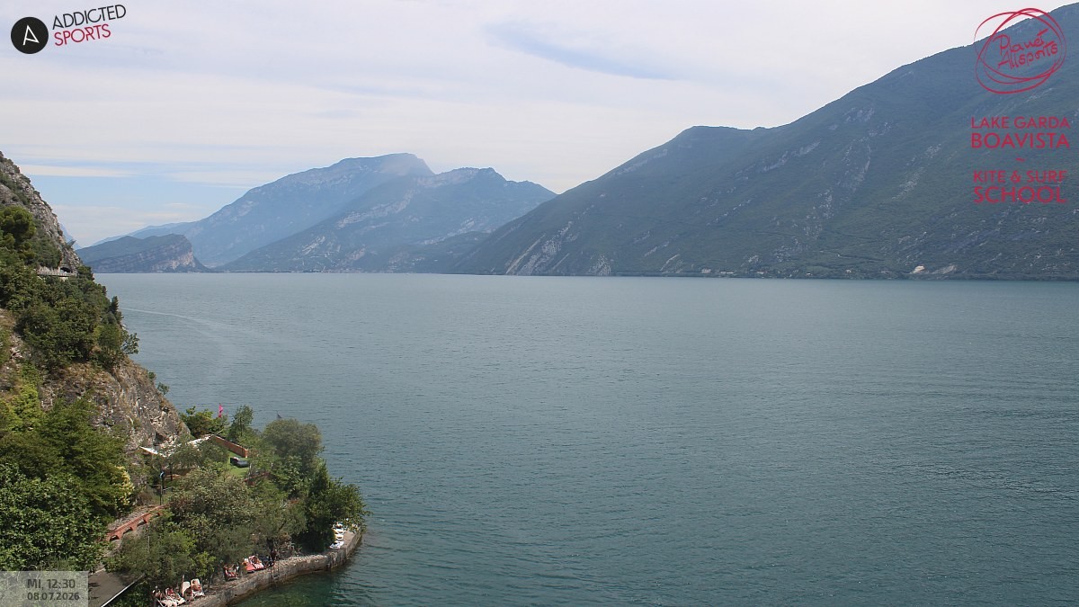 Archived image Webcam Lake Garda - Capo Reamol