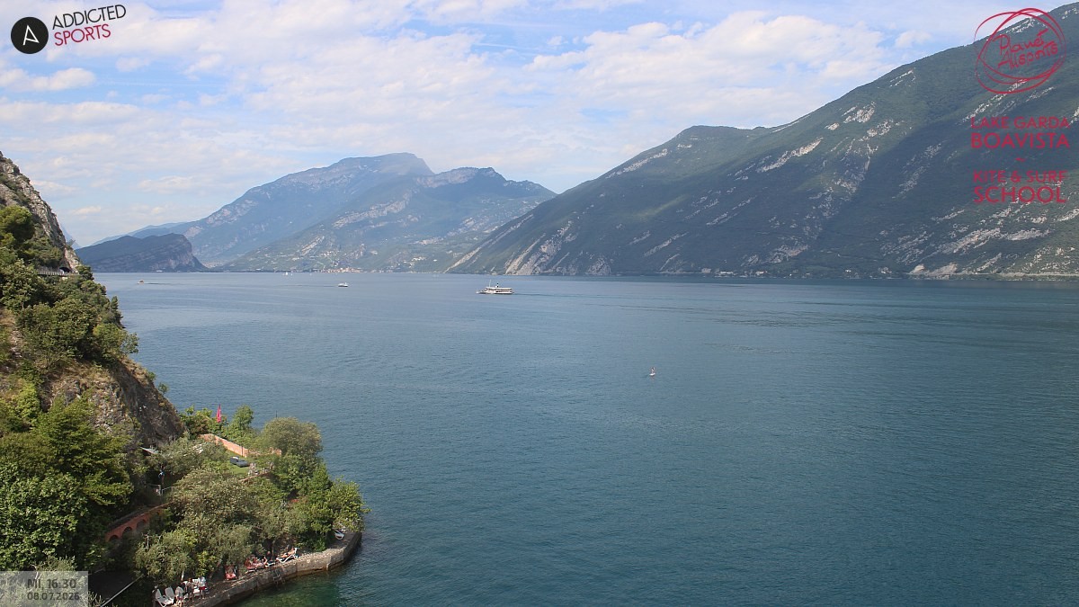 Archived image Webcam Lake Garda - Capo Reamol