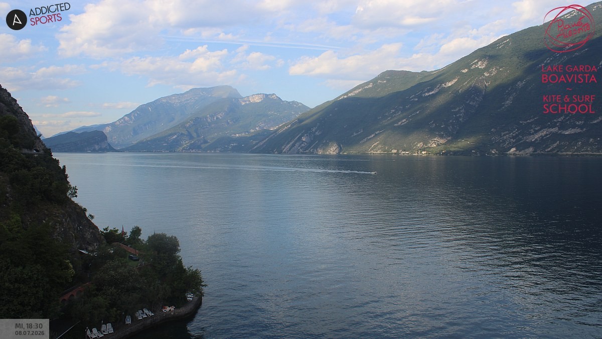 Archived image Webcam Lake Garda - Capo Reamol