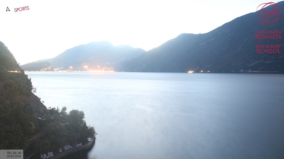 Archiv Foto Webcam Gardasee - Capo Reamol