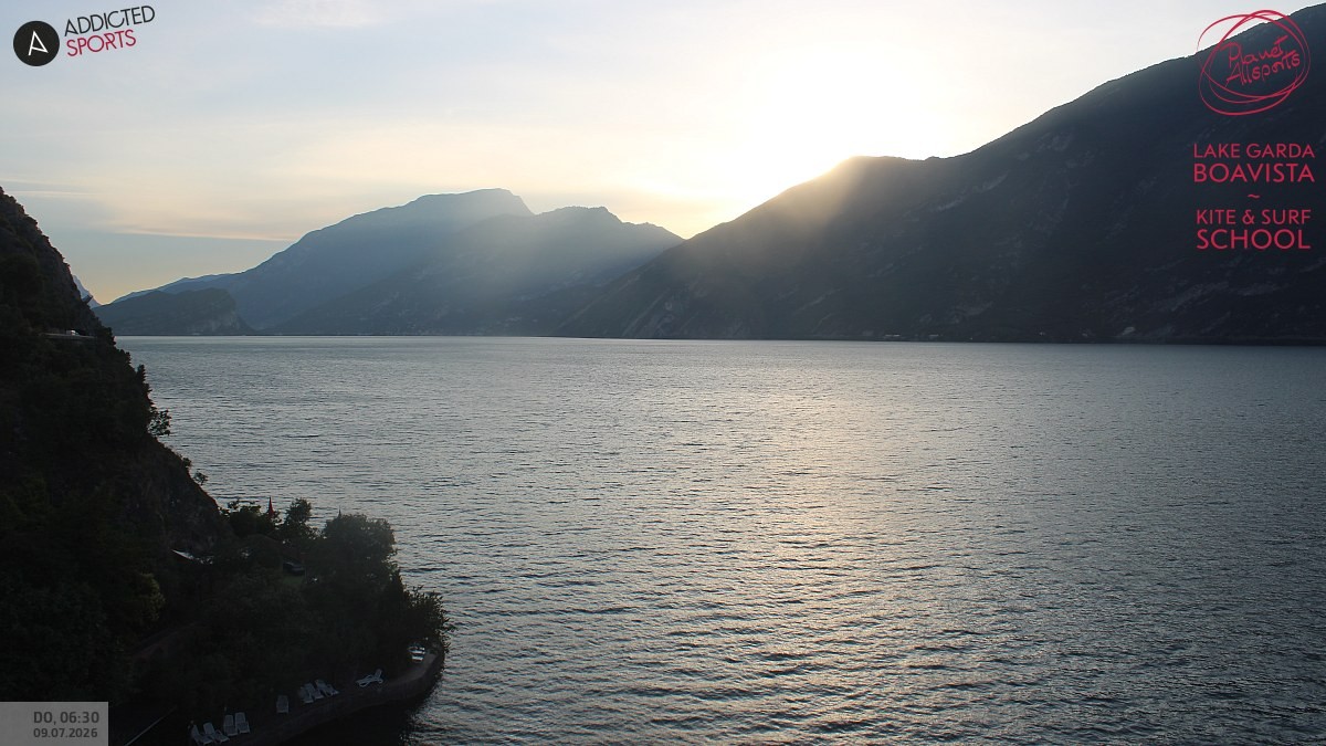 Archiv Foto Webcam Gardasee - Capo Reamol