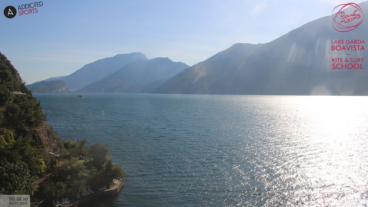 Archiv Foto Webcam Gardasee - Capo Reamol
