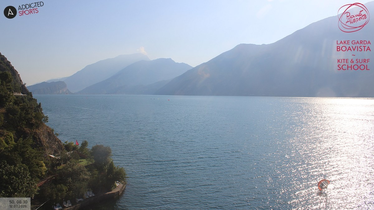 Archived image Webcam Lake Garda - Capo Reamol
