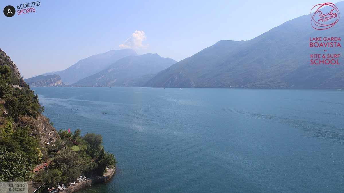 Archived image Webcam Lake Garda - Capo Reamol