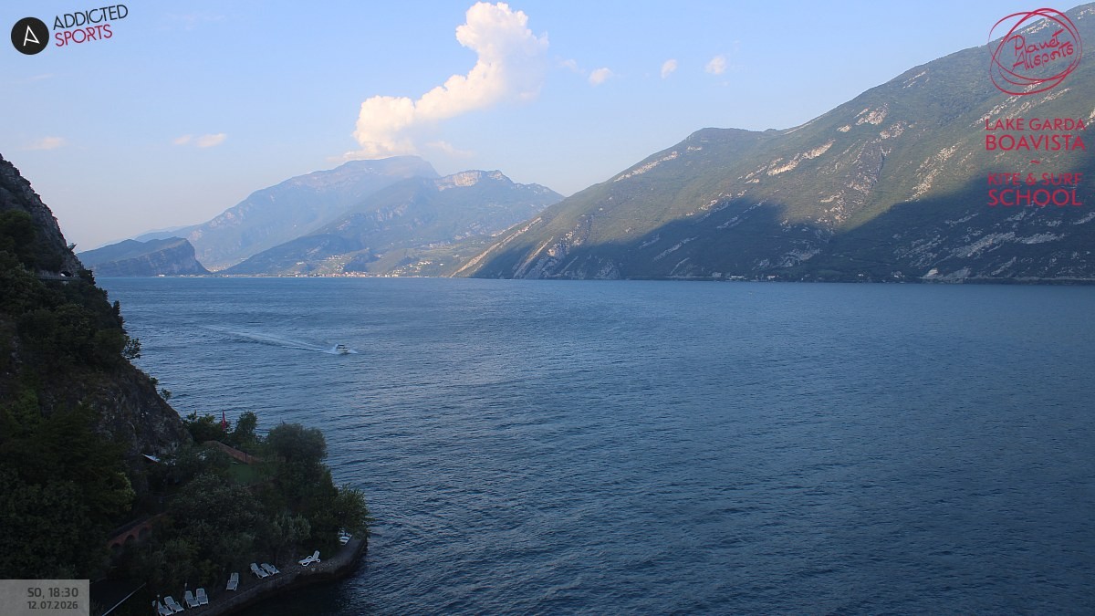 Archiv Foto Webcam Gardasee - Capo Reamol