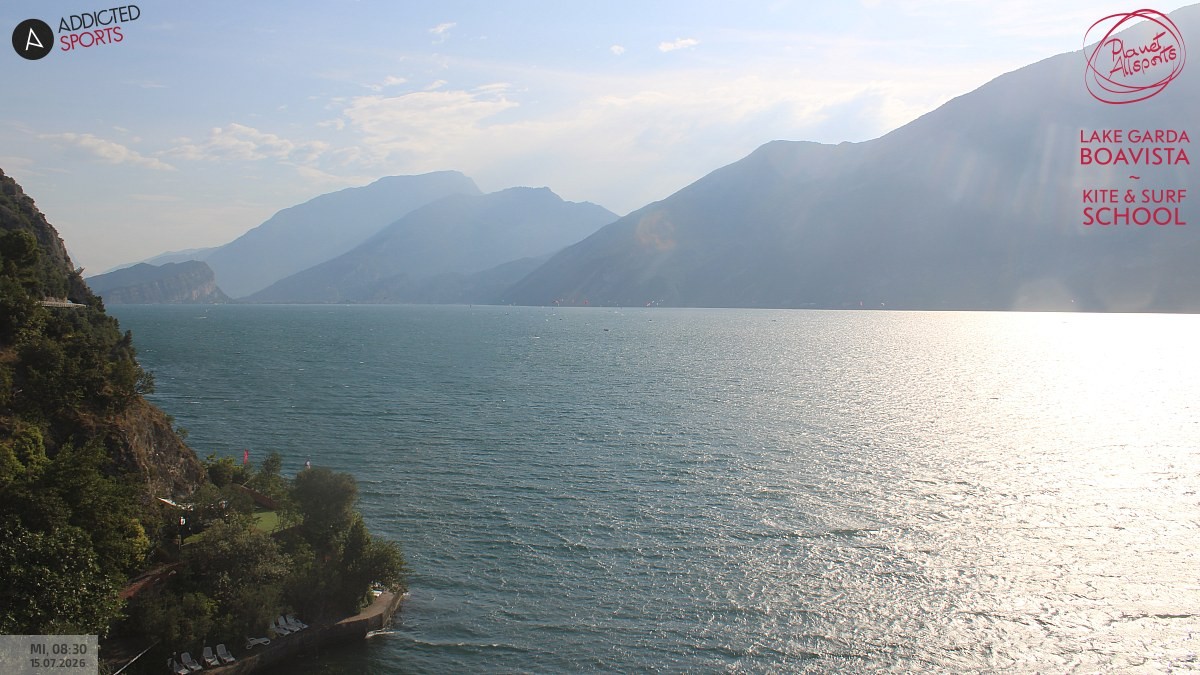 Archived image Webcam Lake Garda - Capo Reamol