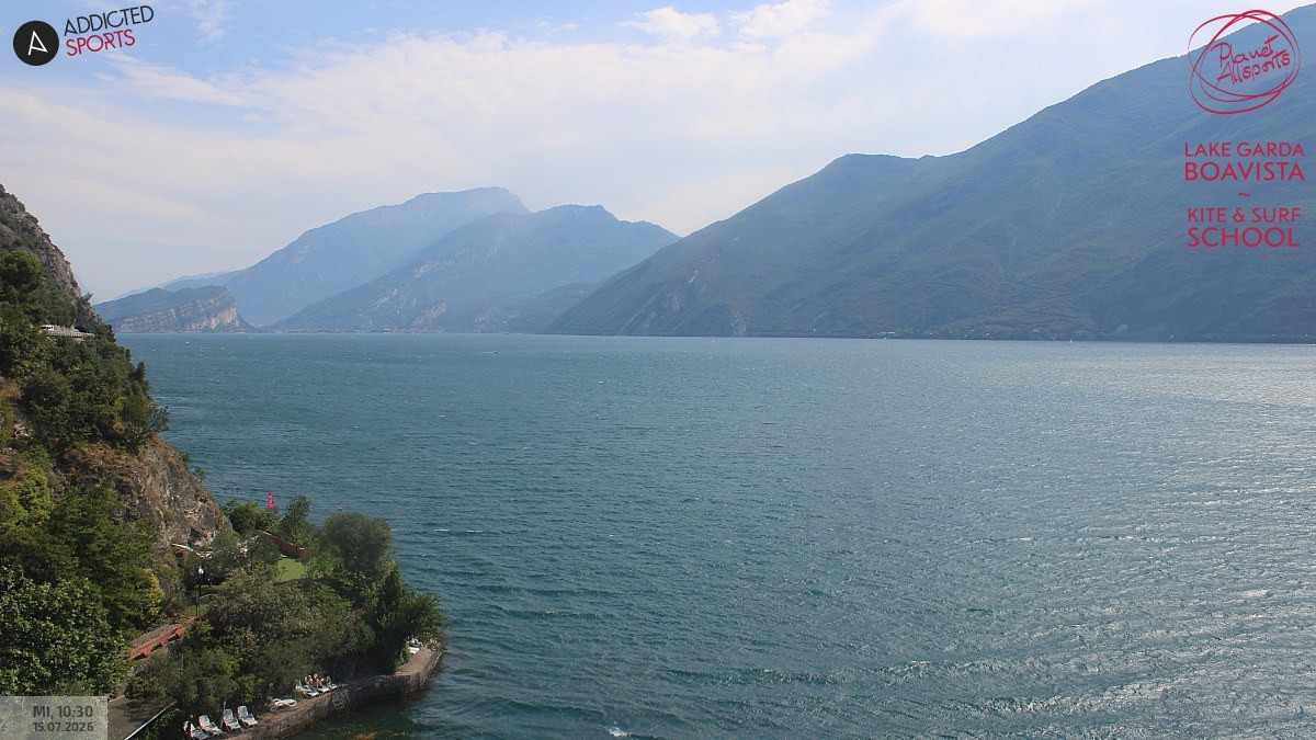 Archived image Webcam Lake Garda - Capo Reamol