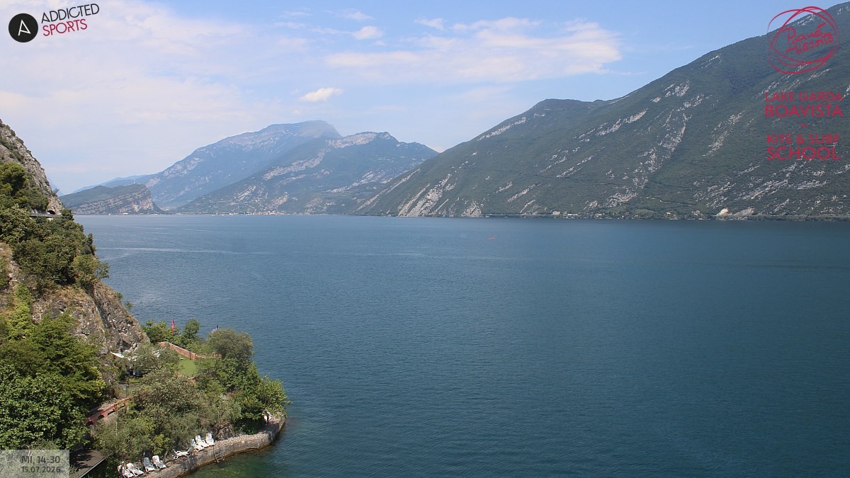 Archived image Webcam Lake Garda - Capo Reamol