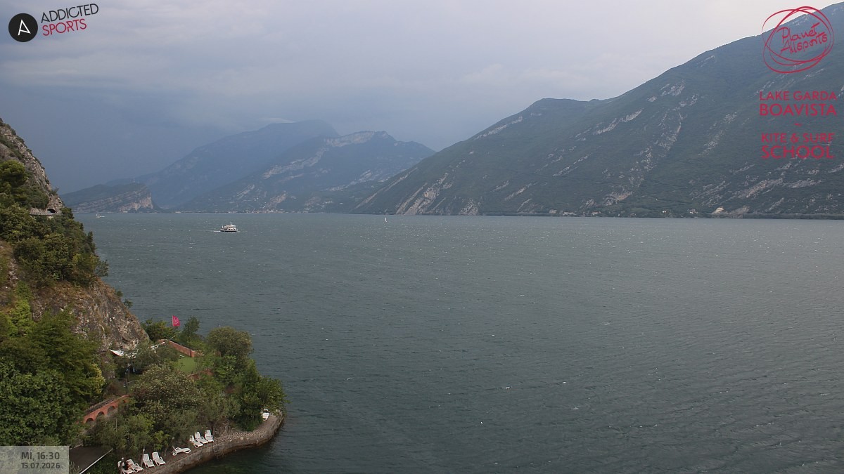 Archived image Webcam Lake Garda - Capo Reamol