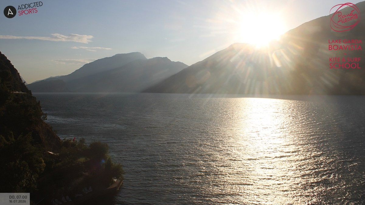 Archiv Foto Webcam Gardasee - Capo Reamol
