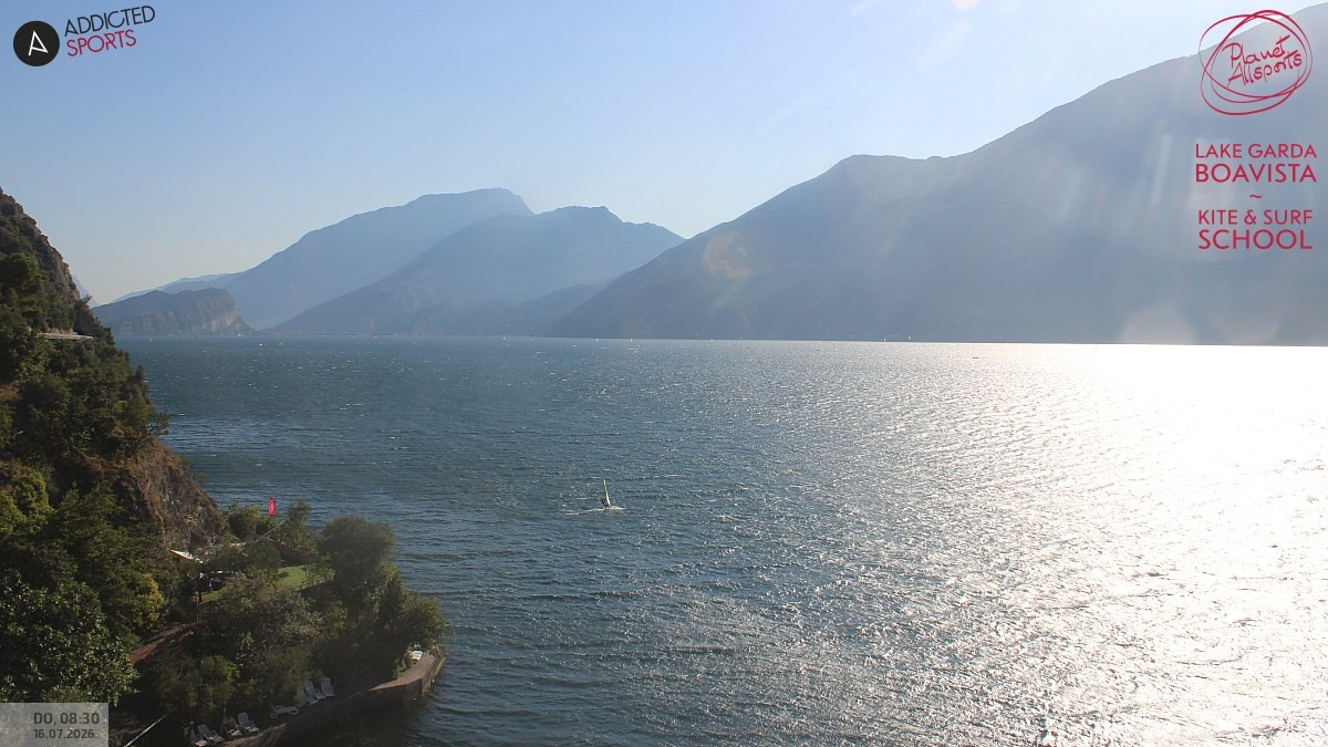 Archiv Foto Webcam Gardasee - Capo Reamol