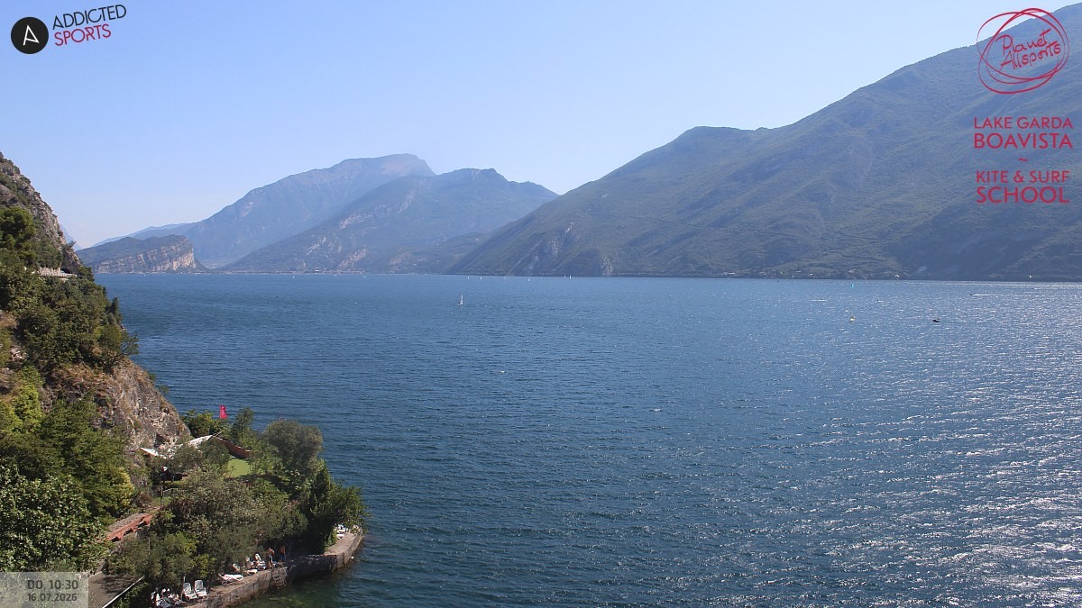Archiv Foto Webcam Gardasee - Capo Reamol