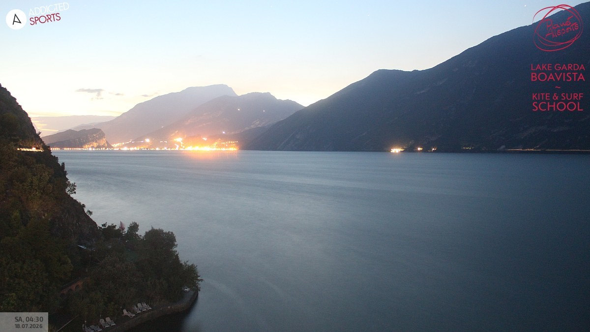 Archiv Foto Webcam Gardasee - Capo Reamol