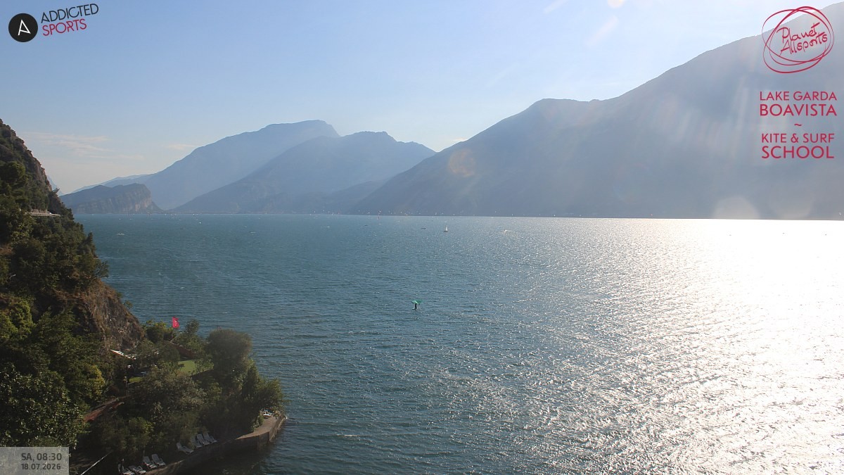 Archiv Foto Webcam Gardasee - Capo Reamol