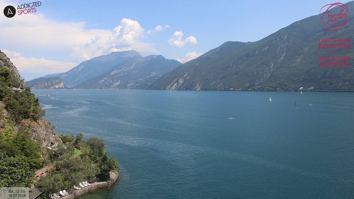 Archiv Foto Webcam Gardasee - Capo Reamol