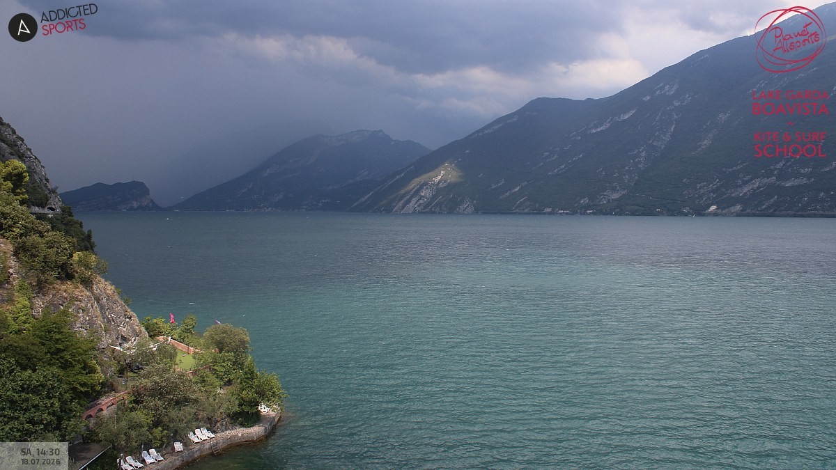 Archiv Foto Webcam Gardasee - Capo Reamol