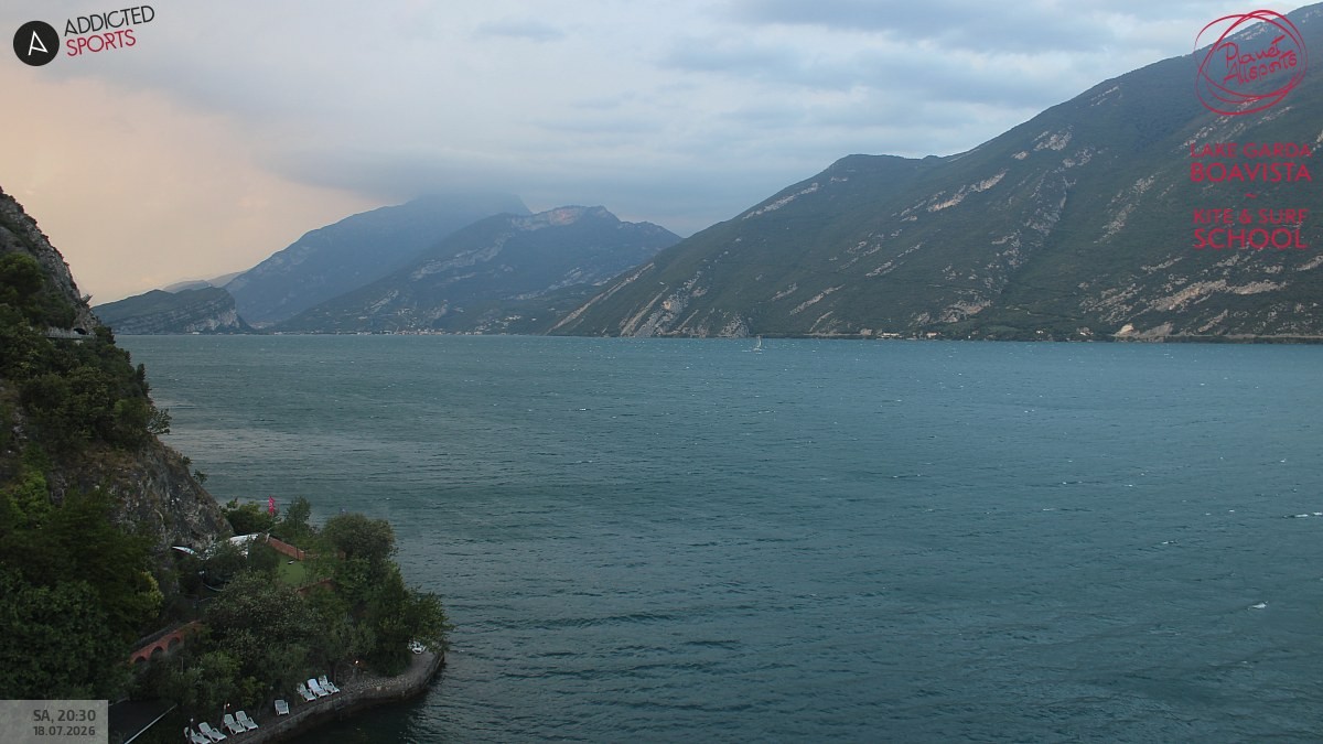 Archiv Foto Webcam Gardasee - Capo Reamol