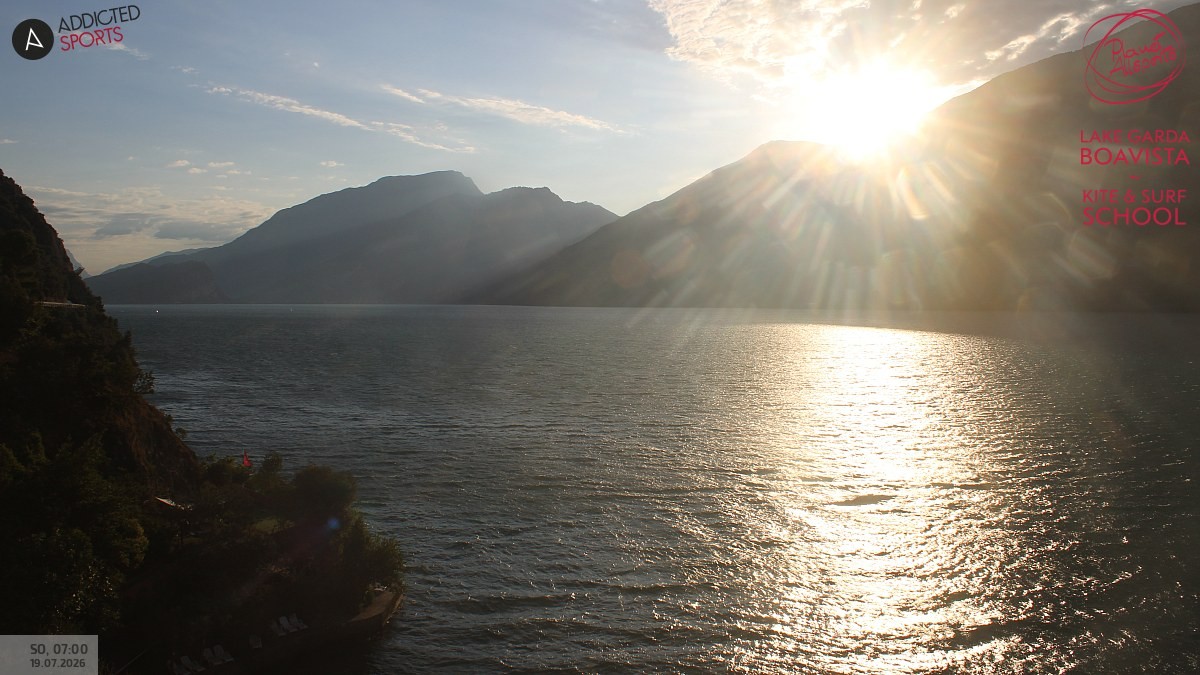 Archiv Foto Webcam Gardasee - Capo Reamol