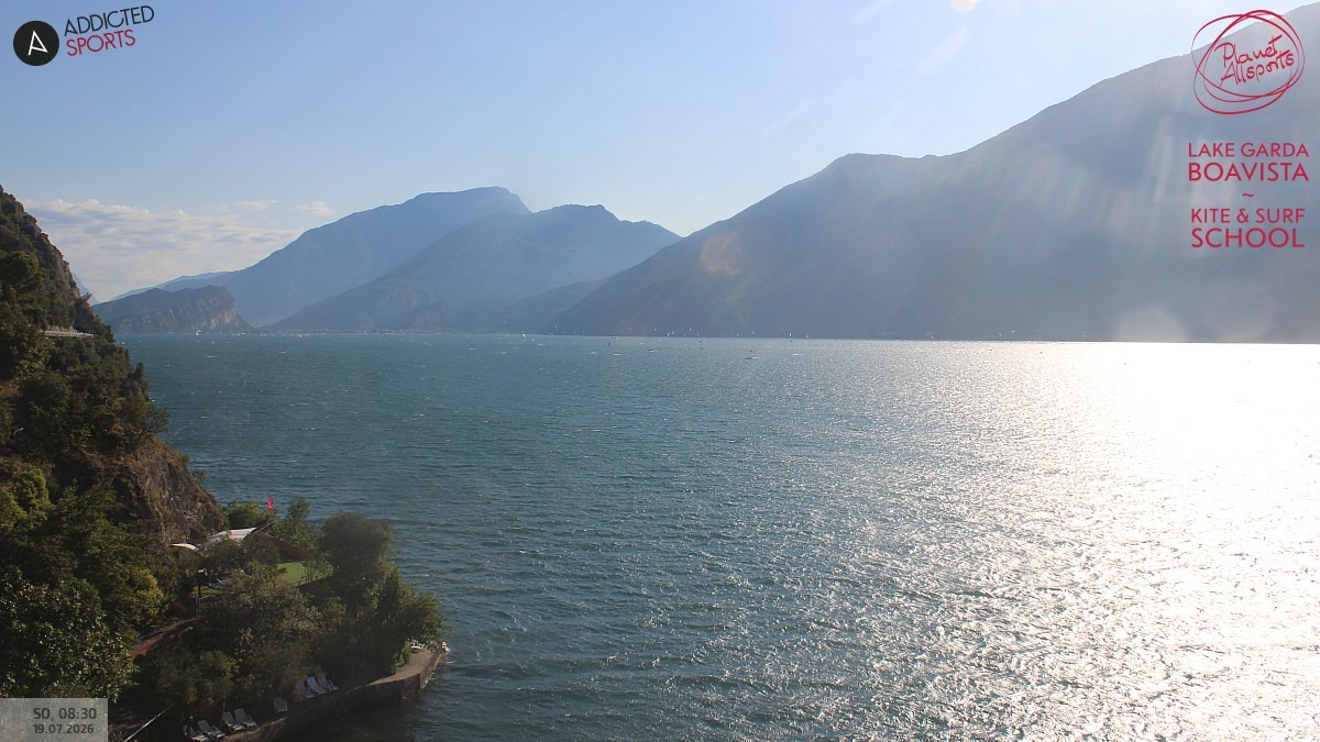 Archiv Foto Webcam Gardasee - Capo Reamol