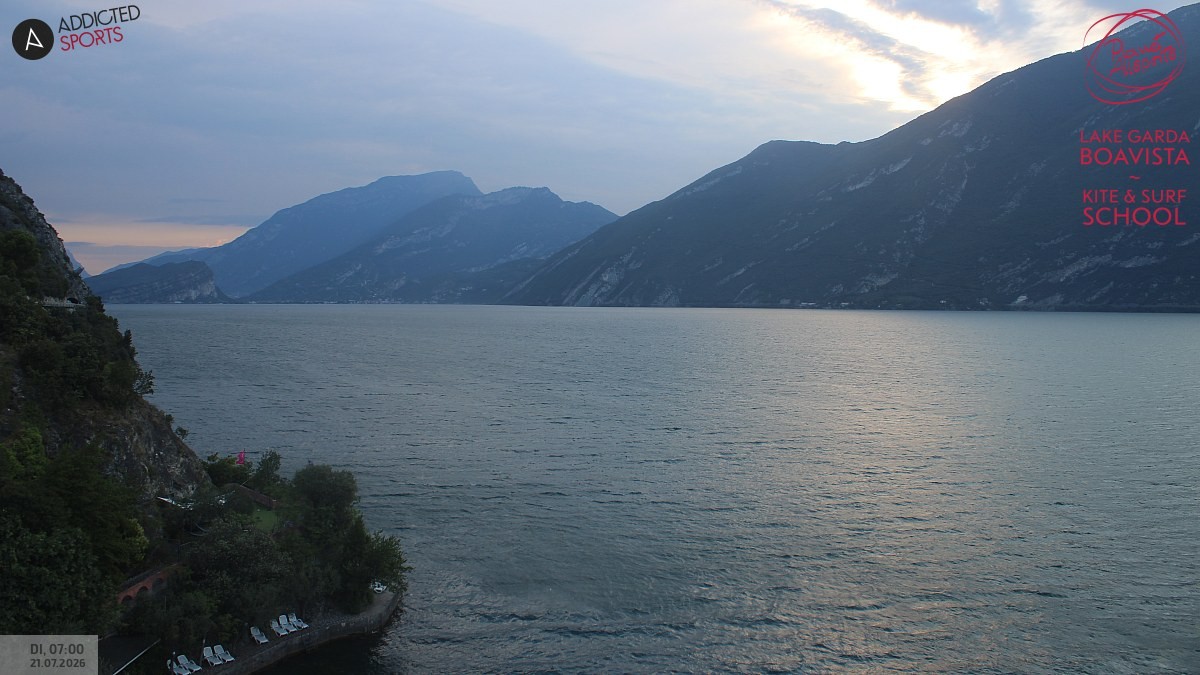 Archiv Foto Webcam Gardasee - Capo Reamol