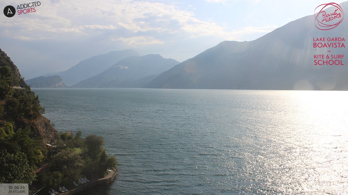 Archiv Foto Webcam Gardasee - Capo Reamol