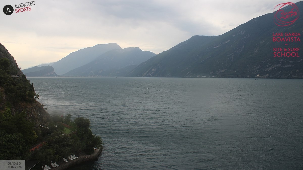 Archiv Foto Webcam Gardasee - Capo Reamol