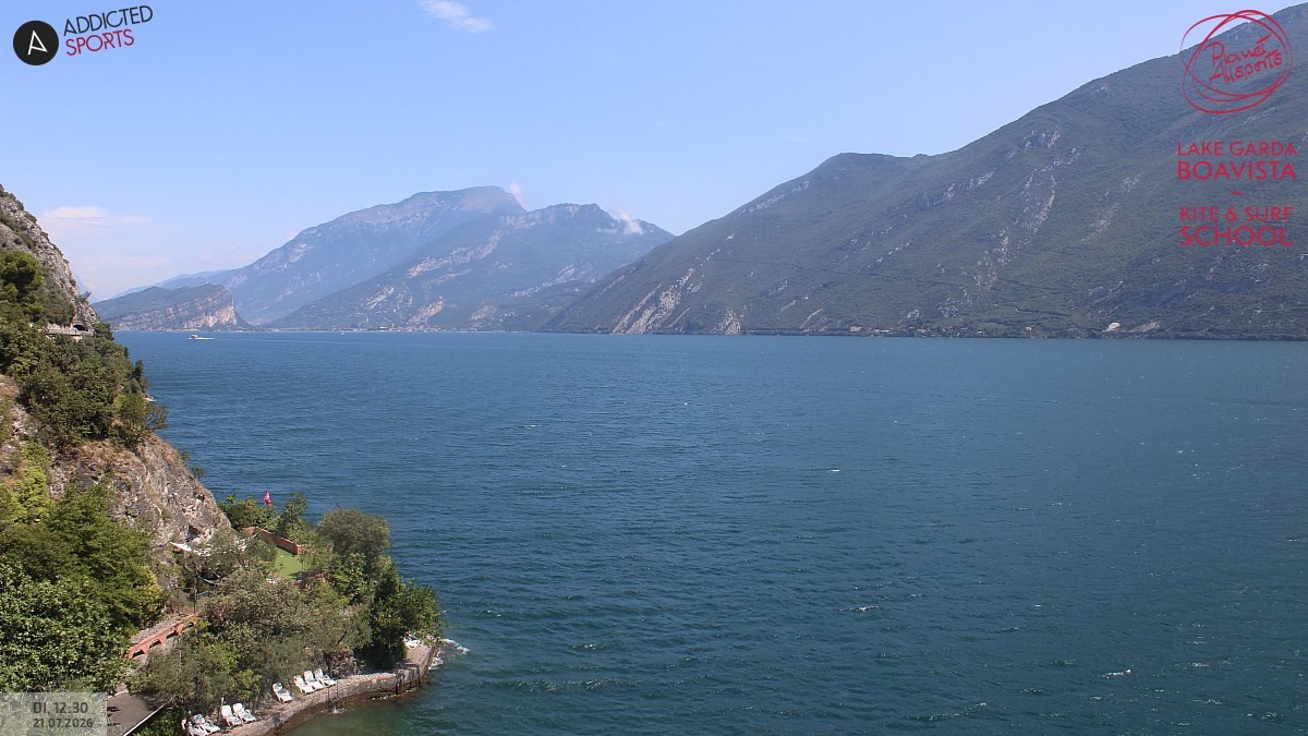 Archiv Foto Webcam Gardasee - Capo Reamol
