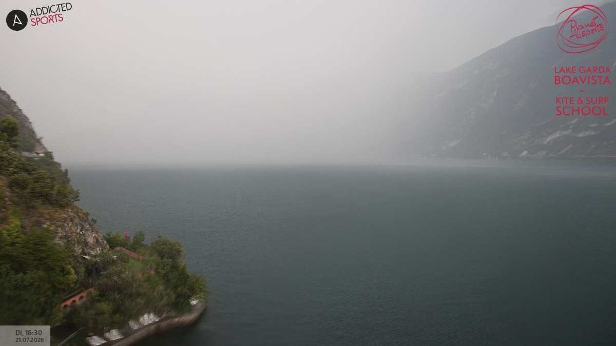 Archived image Webcam Lake Garda - Capo Reamol