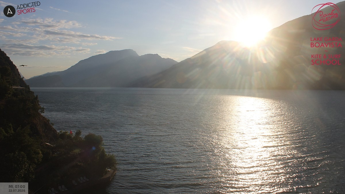 Archiv Foto Webcam Gardasee - Capo Reamol