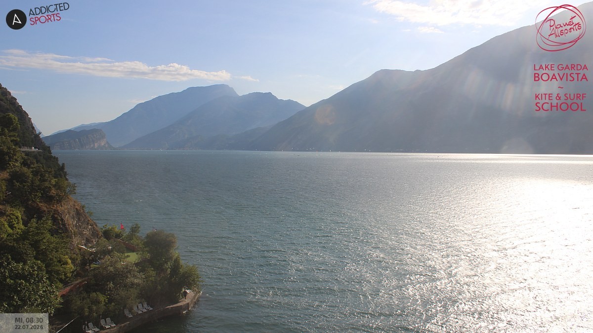 Archiv Foto Webcam Gardasee - Capo Reamol
