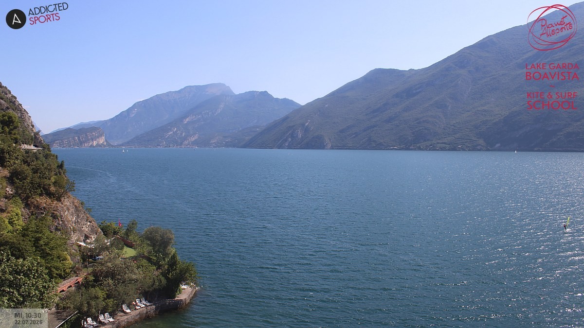 Archiv Foto Webcam Gardasee - Capo Reamol