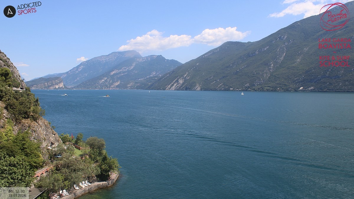 Archiv Foto Webcam Gardasee - Capo Reamol