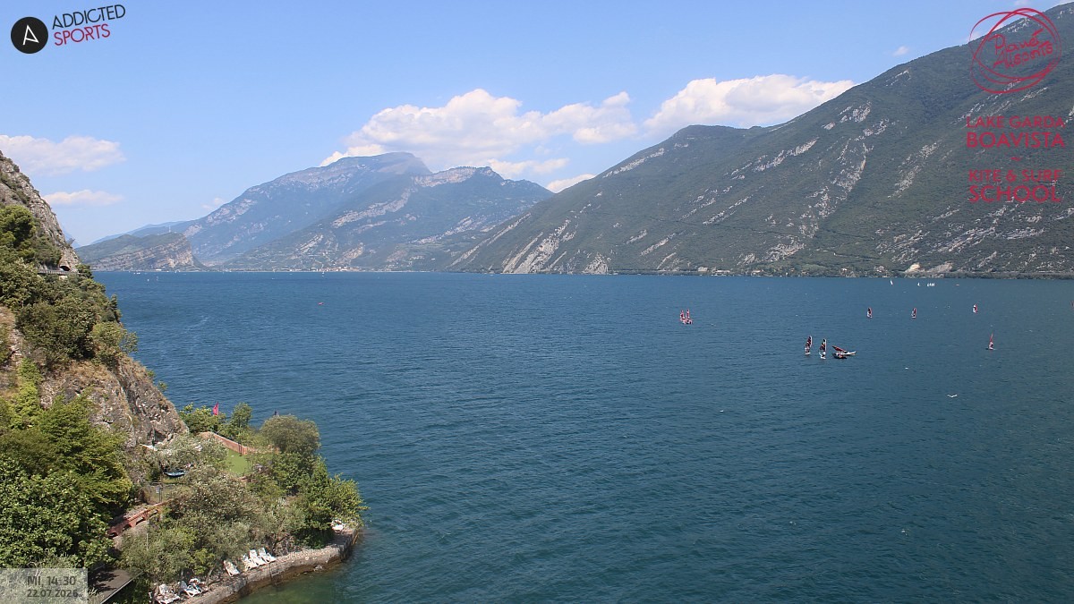 Archiv Foto Webcam Gardasee - Capo Reamol