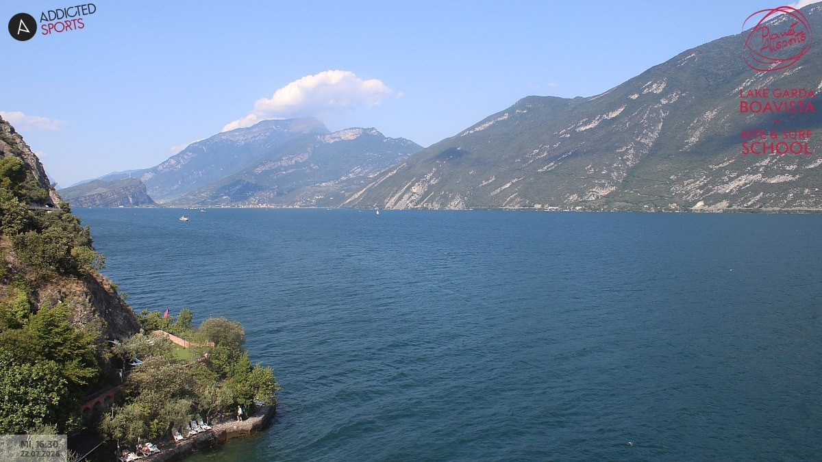 Archiv Foto Webcam Gardasee - Capo Reamol