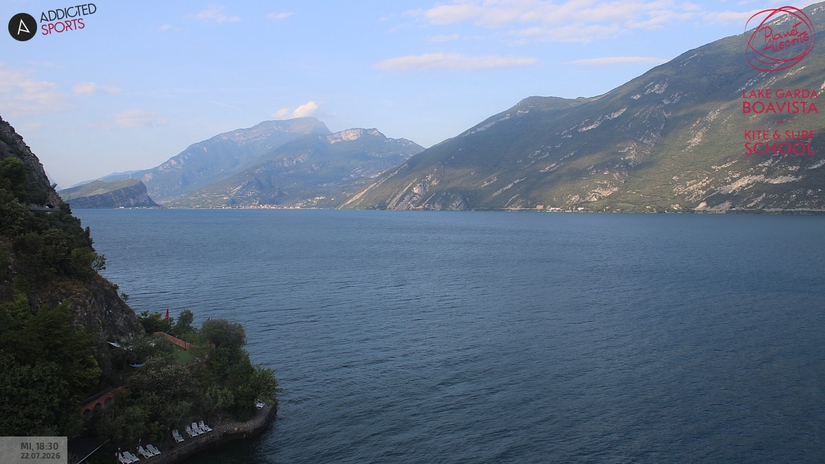 Archiv Foto Webcam Gardasee - Capo Reamol