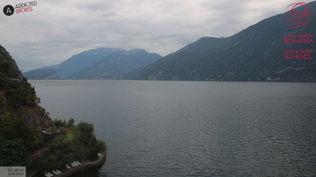 Archived image Webcam Lake Garda - Capo Reamol