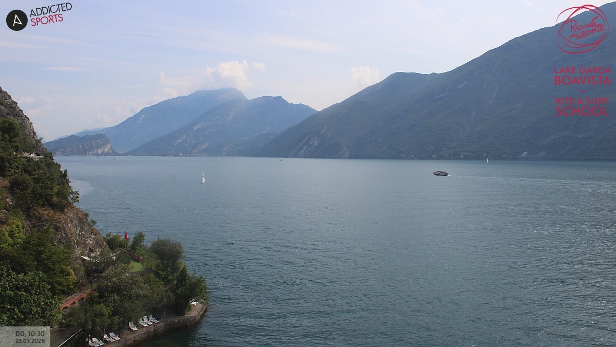 Archived image Webcam Lake Garda - Capo Reamol